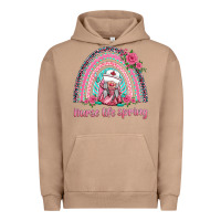 Pigment Burro nurse life spring rainbow Urban Hoodie - BarkalooDesign