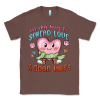 Chestnut on my way to spread love Classic Tee - MaliasSmallBusiness
