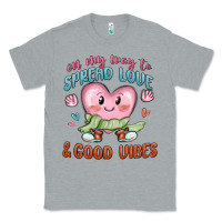 Heather Grey on my way to spread love Classic Tee - MaliasSmallBusiness