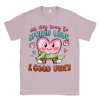 Lilac on my way to spread love Classic Tee - MaliasSmallBusiness