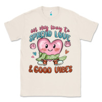Natural on my way to spread love Classic Tee - MaliasSmallBusiness