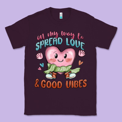 Classic Tee on my way to spread love