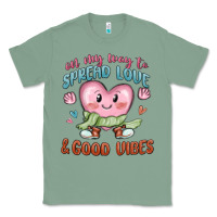 Sage on my way to spread love Classic Tee - MaliasSmallBusiness
