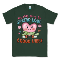 Sports Green on my way to spread love Classic Tee - MaliasSmallBusiness