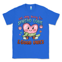 True Royal on my way to spread love Classic Tee - MaliasSmallBusiness