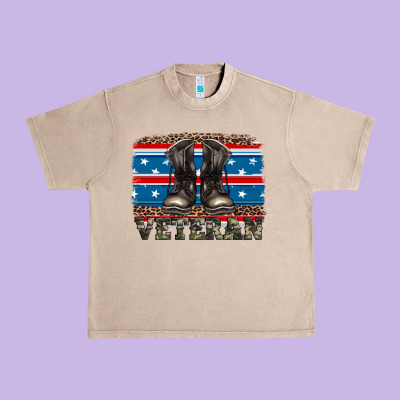 Armed Forces Day Veteran Urban Heavy Tee Designed By Artiststas