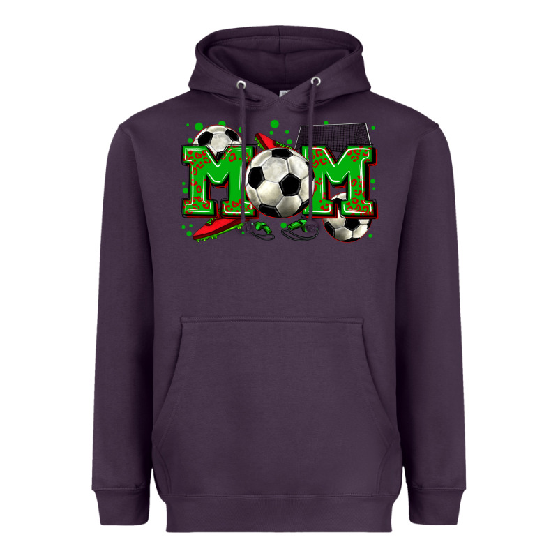 Mom Soccer Heavyweight Hoodie by Zillion Design Studio | Teevron