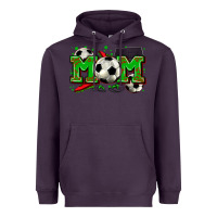 Plum mom soccer Heavyweight Hoodie - Zillion Design Studio