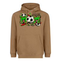 Toasted Coconut mom soccer Heavyweight Hoodie - Zillion Design Studio