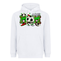 White mom soccer Heavyweight Hoodie - Zillion Design Studio
