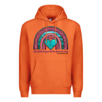 Carrot valentine's day rainbow let all that you do be done in love 1 corinthi Premium Hoodie - AdoDesignShop