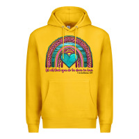 Lemon valentine's day rainbow let all that you do be done in love 1 corinthi Premium Hoodie - AdoDesignShop