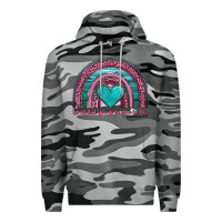 Slate Camo valentine's day rainbow let all that you do be done in love 1 corinthi Premium Hoodie - AdoDesignShop