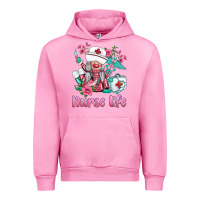 Fuchsia Pink nurse gnomies nurse  life spring Urban Hoodie - BarkalooDesign
