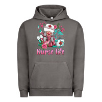 Pigment Tornado nurse gnomies nurse  life spring Urban Hoodie - BarkalooDesign