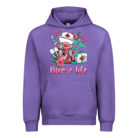 Tulip nurse gnomies nurse  life spring Urban Hoodie - BarkalooDesign