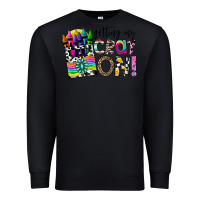 Black getting my cray on Premium Sweatshirt - CowhideDigitalArt