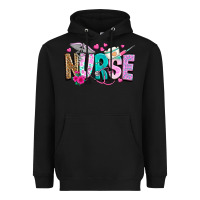 Black nurse Heavyweight Hoodie - texasbilliewilder