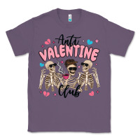 Lavender anti valentine club Classic Tee - MaliasSmallBusiness