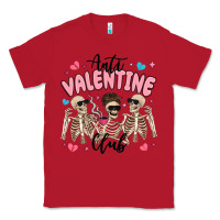 Red anti valentine club Classic Tee - MaliasSmallBusiness