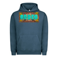 Pigment Midnight Navy western rodeo sunflowers weapon  license plate template Urban Hoodie - BarkalooDesign