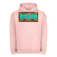 Pigment Salmon western rodeo sunflowers weapon  license plate template Urban Hoodie - BarkalooDesign