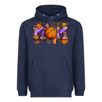 Navy mom basketball Heavyweight Hoodie - Zillion Design Studio
