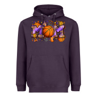 Plum mom basketball Heavyweight Hoodie - Zillion Design Studio