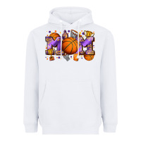 White mom basketball Heavyweight Hoodie - Zillion Design Studio