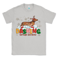Moon Dust dachshund through the snow Classic Tee - MaliasSmallBusiness