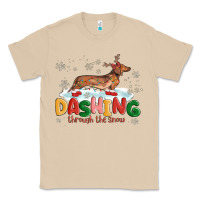 Mushroom dachshund through the snow Classic Tee - MaliasSmallBusiness
