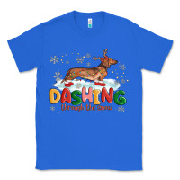True Royal dachshund through the snow Classic Tee - MaliasSmallBusiness