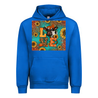 Cobalt love autumn cow Urban Hoodie - Jasminsmagicworld