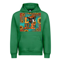 Emerald love autumn cow Urban Hoodie - Jasminsmagicworld