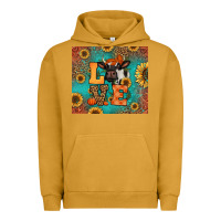 Pigment Peanut Butter love autumn cow Urban Hoodie - Jasminsmagicworld