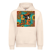 Sandshell love autumn cow Urban Hoodie - Jasminsmagicworld