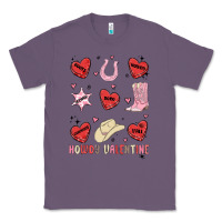 Lavender howdy valentine copy Classic Tee - MaliasSmallBusiness