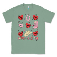 Sage howdy valentine copy Classic Tee - MaliasSmallBusiness
