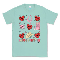Seafoam howdy valentine copy Classic Tee - MaliasSmallBusiness