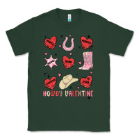 Sports Green howdy valentine copy Classic Tee - MaliasSmallBusiness