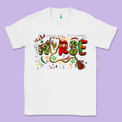 Cinco De Mayo Nurse Classic Tee Designed By Barkaloodesign