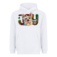 White christmas chihuahua joy Heavyweight Hoodie - RanaPortraitStore