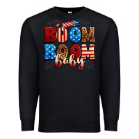 Black Boom boom baby Premium Sweatshirt - Neo Western