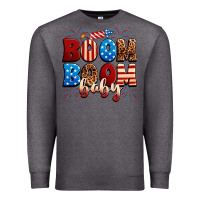 Charcoal Heather Boom boom baby Premium Sweatshirt - Neo Western