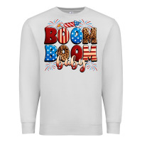 Dove Grey Boom boom baby Premium Sweatshirt - Neo Western