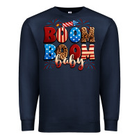 Navy Boom boom baby Premium Sweatshirt - Neo Western