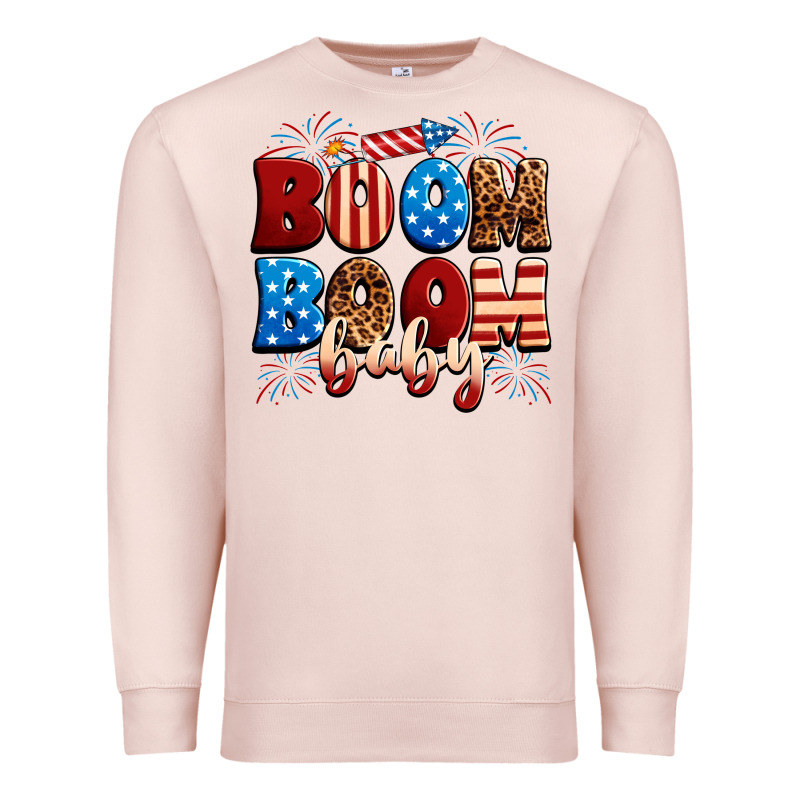 Boom Boom Baby Premium Sweatshirt by Neo Western | Teevron