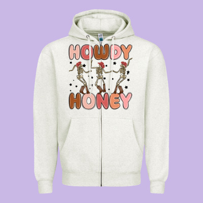 Zipper Hoodie howdy honey