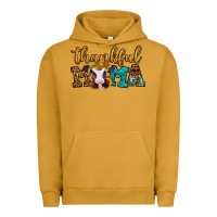 Pigment Peanut Butter thankful mama baby calf Urban Hoodie - Jasminsmagicworld