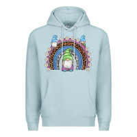 Blue Mist easter gnome rainbow Premium Hoodie - Artiststas